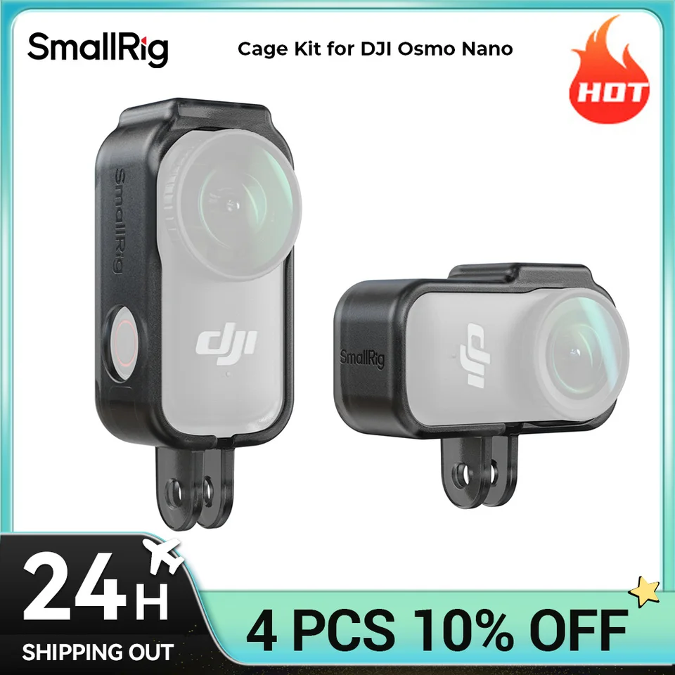 SmallRig Action Camera Nano Cage Vertical-to-Horizontal Cage Kit