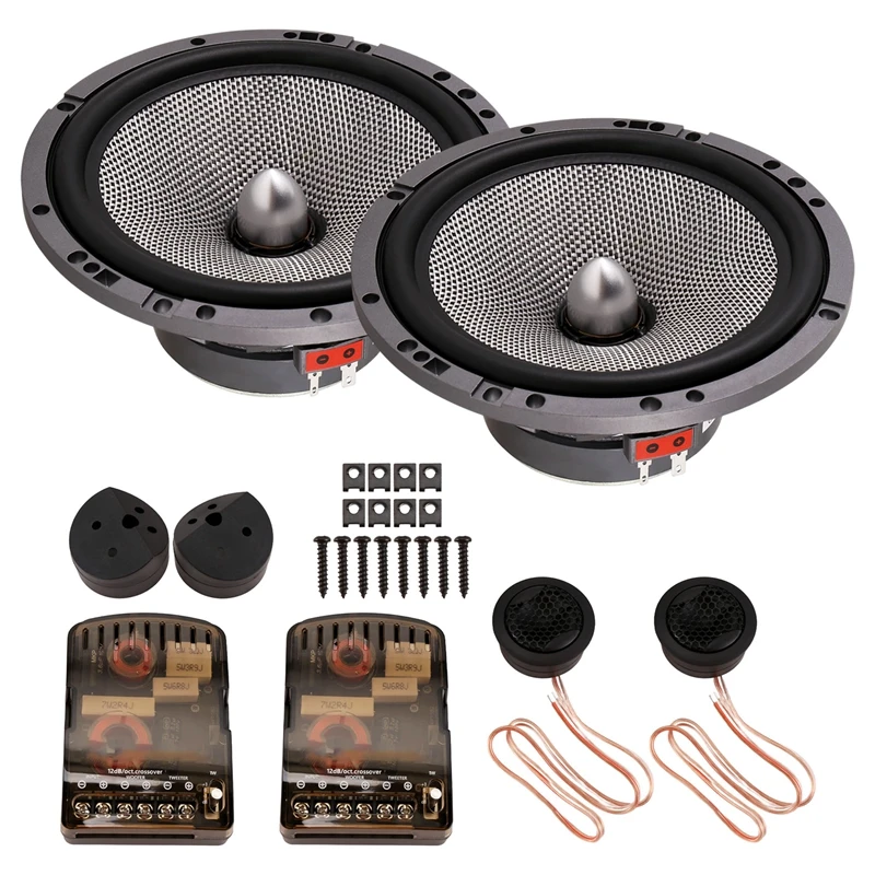 AU05 -Car Universal AS165 6.5 Inch 120W Audio Door Set Speaker Speaker