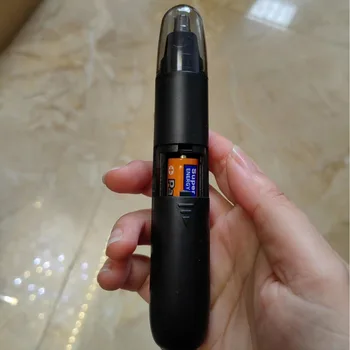 Electric Nose Hair Trimmer Implement Shaver Clipper Men Women Ear Neck Eyebrow Trimmer Shaver Man Clean Trimer Razor Remover Kit 4