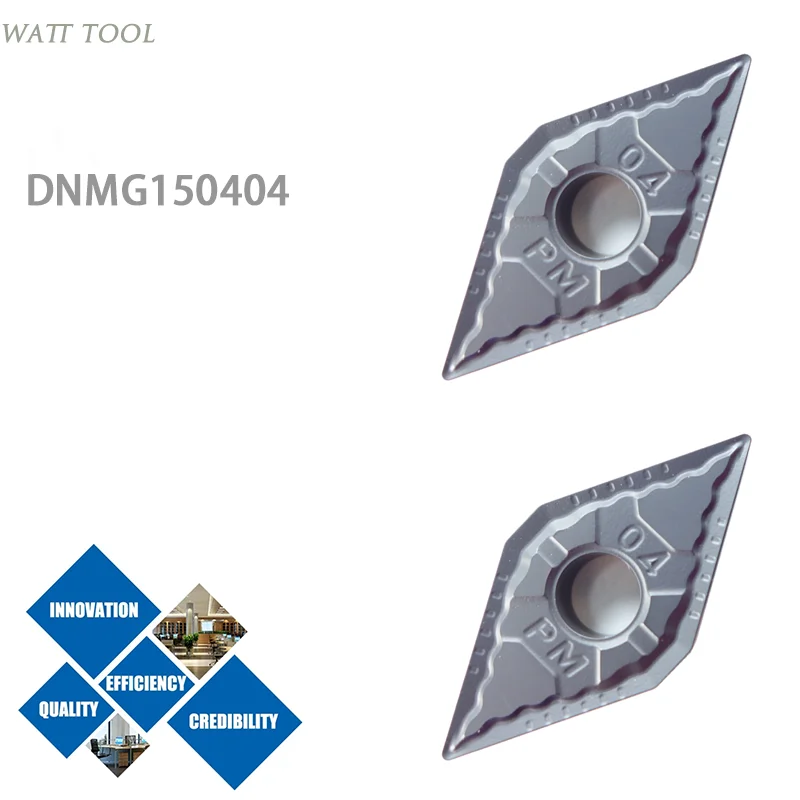 

10pcs DNMG150404 Cemented carbide and cermet General Turning Inserts, metal CNC cutters