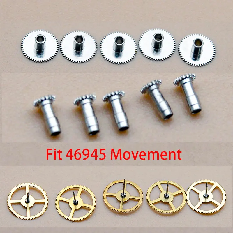 

46945 Movement Accessories Hour-hand Second Minute wheel Replacement Spare Parts For Oriental Double Lion Watch Repair