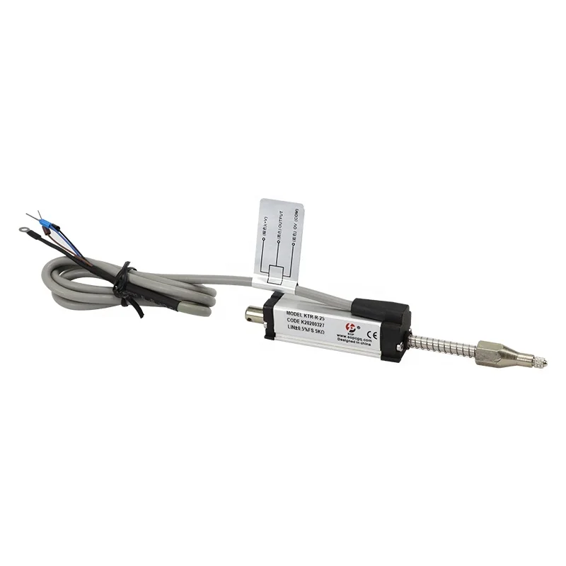 

Self-Recover Linear Position Sensor 25mm 50mm 75mm 100mm Displacement Transducer From SOP Factory