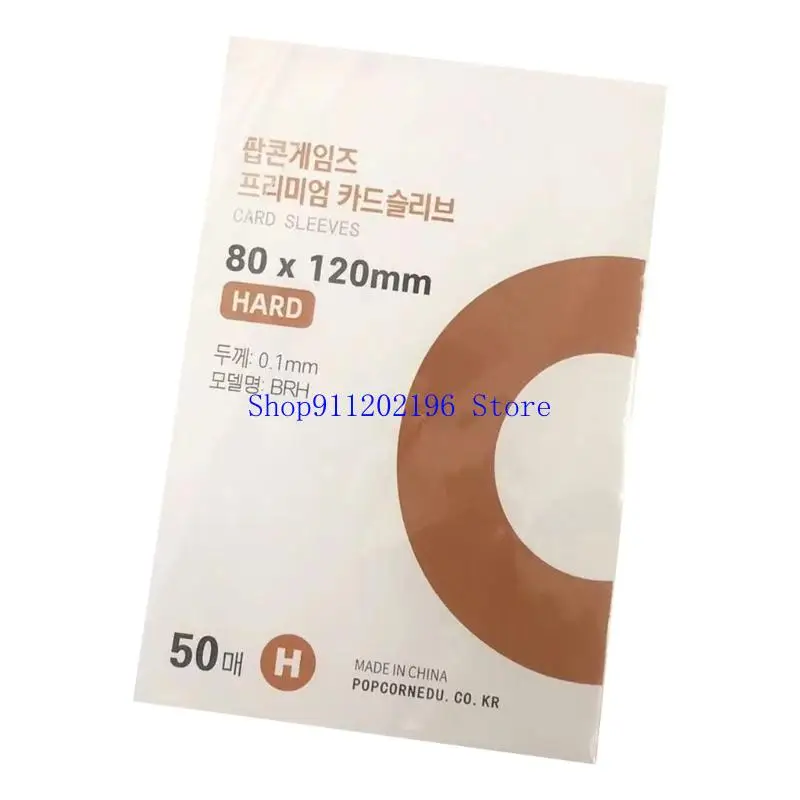 P82A Photocard Protector Kpop Card Sleeves Practical Card Protector for Album Cards