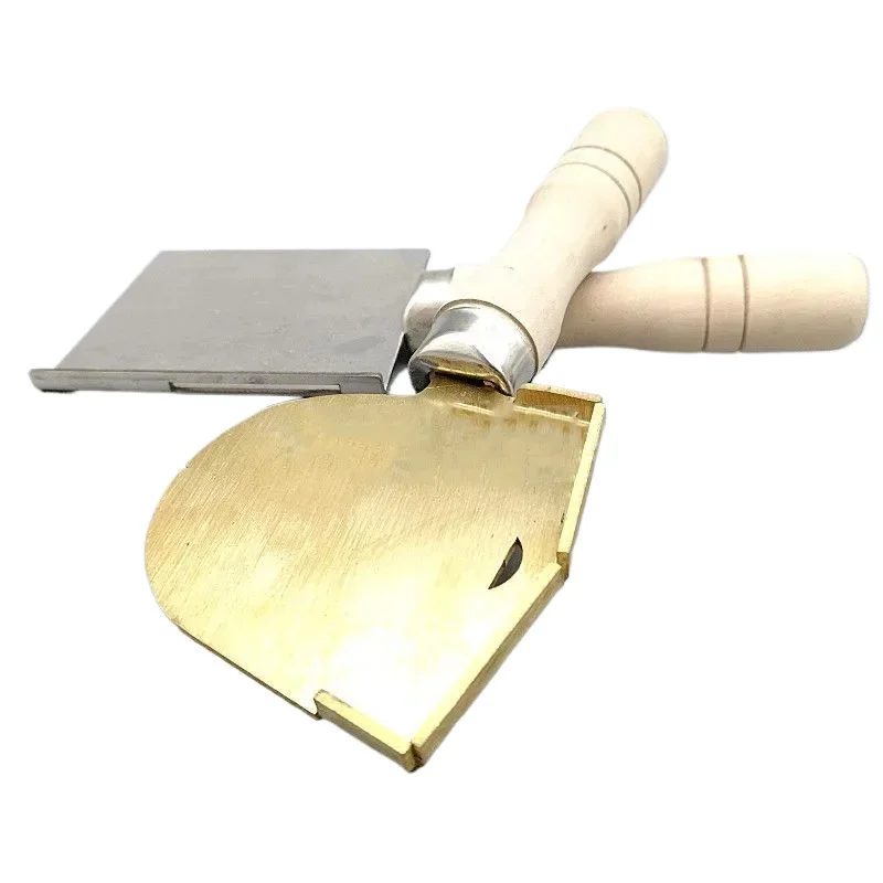 Dental Complete Wax Spatula Fast Heat Conduction Durable Aluminum Pure Copper Denture Shovel Dentistry Lab Tool  Accessories