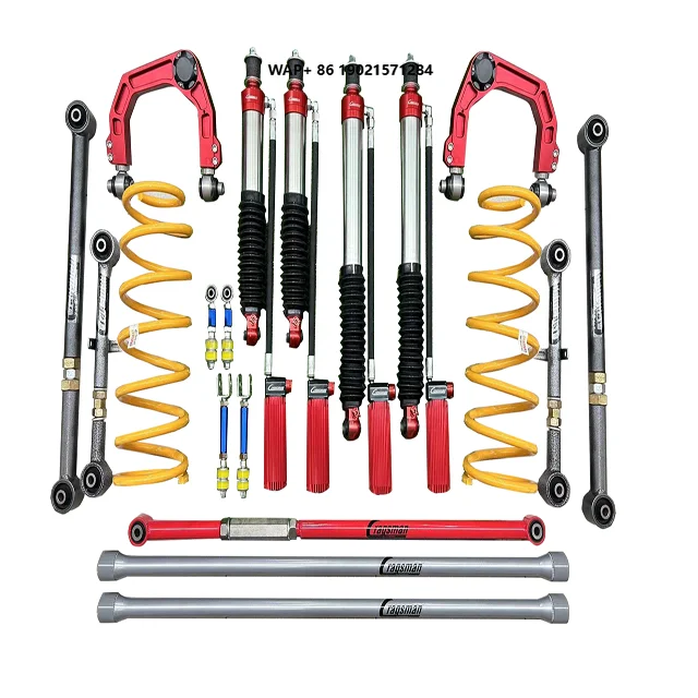 Car Front Rear Vehicle Suspension Kits ,nitrogen Shock Absorber ,springs ,control Arm for LC100