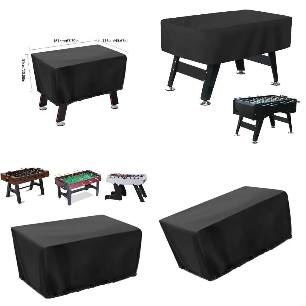 High Quality Polyester Fabric Table Soccer Cover contests Most 160x115x50cm Tables X3UC