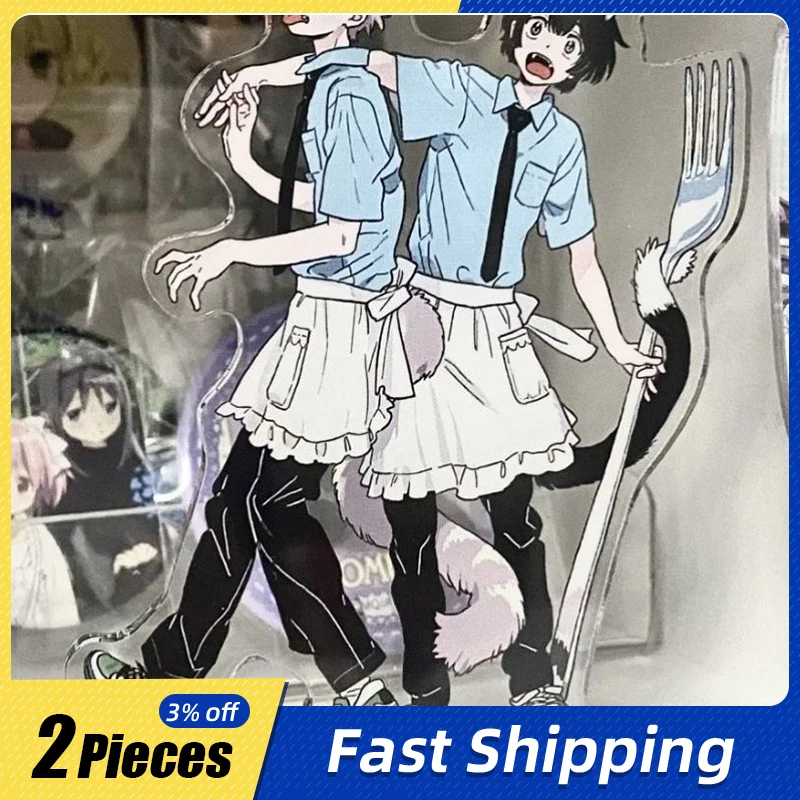 

10cm/3.93in Foreigners By The Sea Acrylic Standing Plates Anime Peripherals Jun Hashimoto Cartoon Figures Collectible Ornaments