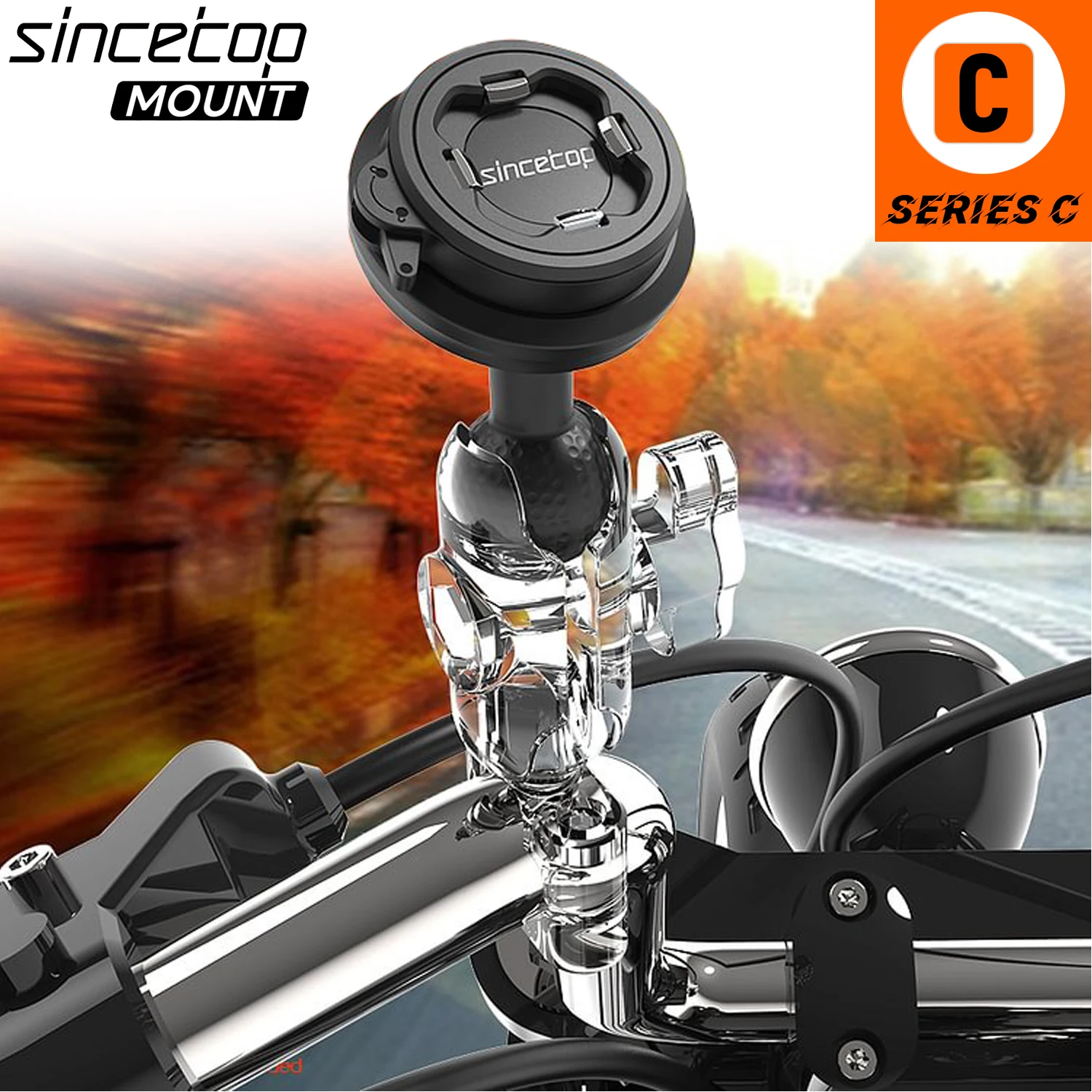 Motorcycle phone holder For All Smartphone.phone holder anti vibration.For Iphone 16 pro max Vibration Damper Bracket