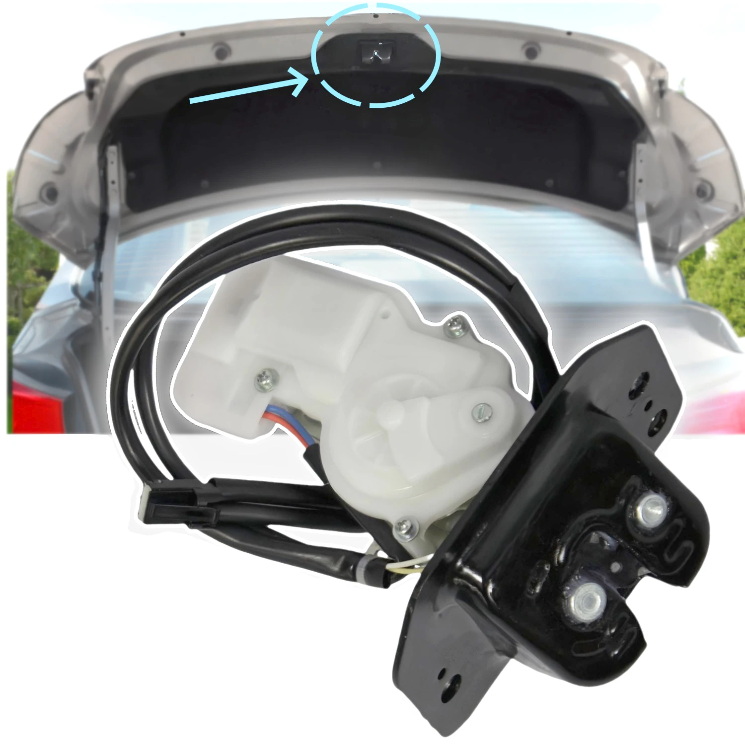 

Rear Tailgate Liftgate Lock Actuator For Ford Escape 1.6L 2.0L 2.5L 2013-2016 CJ5Z7843150A 7T4Z7843150C Autoparts Accessories