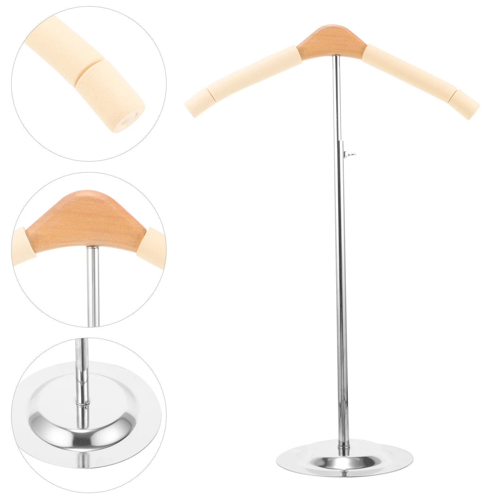 T-shaped Display Stand Adult Shirt Clothes Hanging Rack Ordinary Clothing Foam Racks for Vendors Child Drying