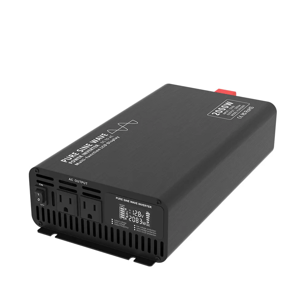 Inversor de onda senoidal pura 12v 220v 300w 600w 1000w 1500w 2000w 3000w 4000 5000w 24v 48v 50hz 60hz inversor seno puro