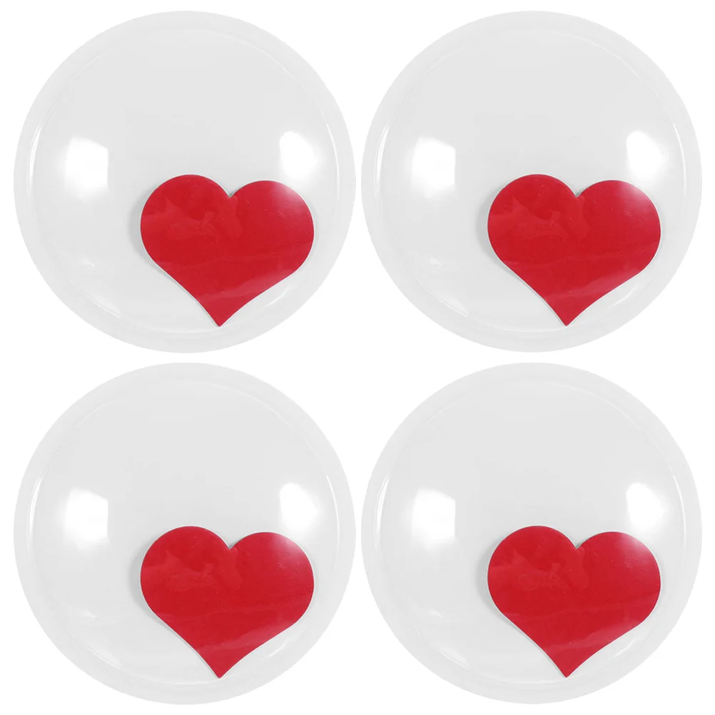 

2 Pairs Patch Decorate Big Loving Eyes For Crafts 1500X1500X100CM Plastic DIY Accessory Adhesive