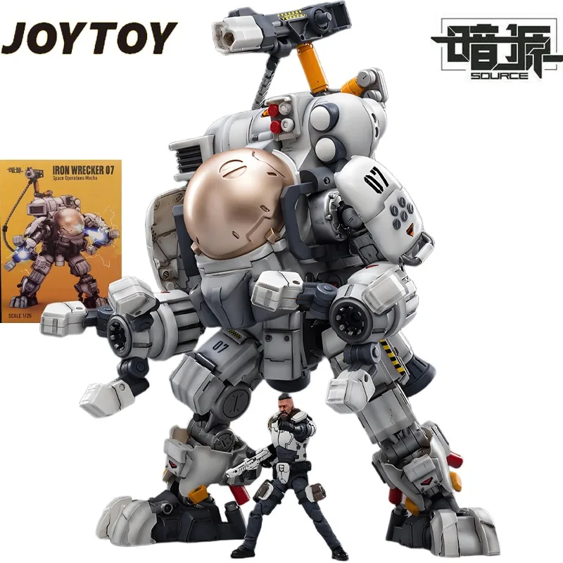 

JOYTOY Original Dark Source Iron Mech Iron Skeleton 07 Space Combat Mech Action Doll ModeOrnaments Collect Models Christmas