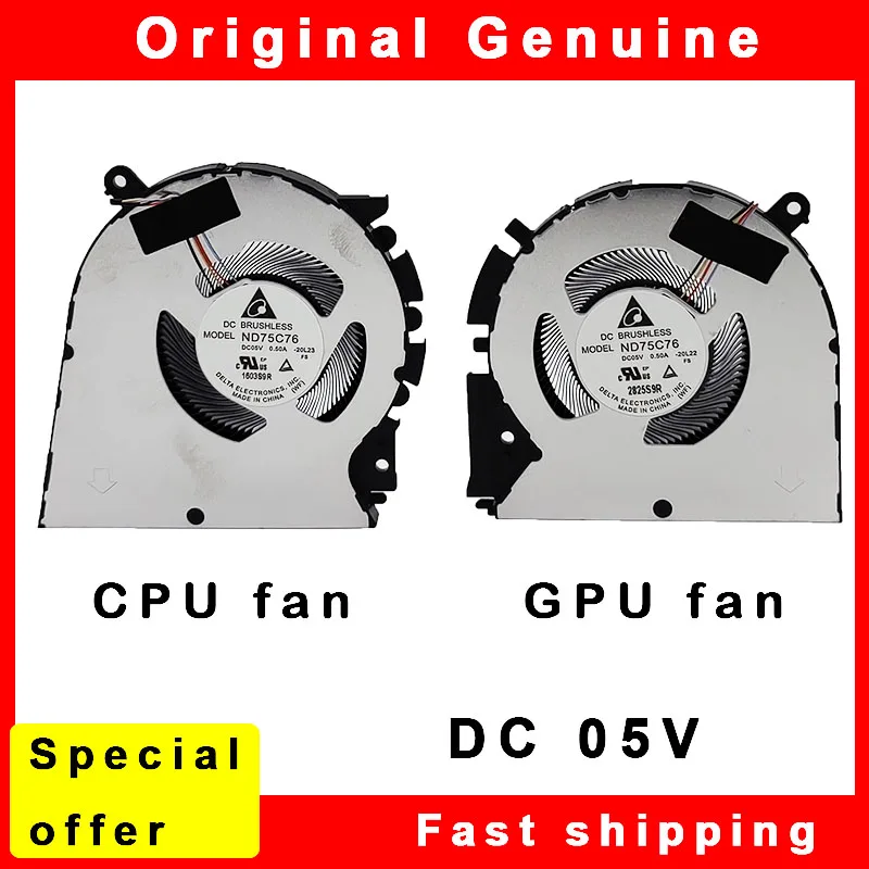 Laptop Cooling Fan Cooler For ASUS VivoBook Pro 14 OLED K3400P M3401QC QE 14X M7400Q M7400QE M7400QC X7400PC ND75C76 20L22 20L23