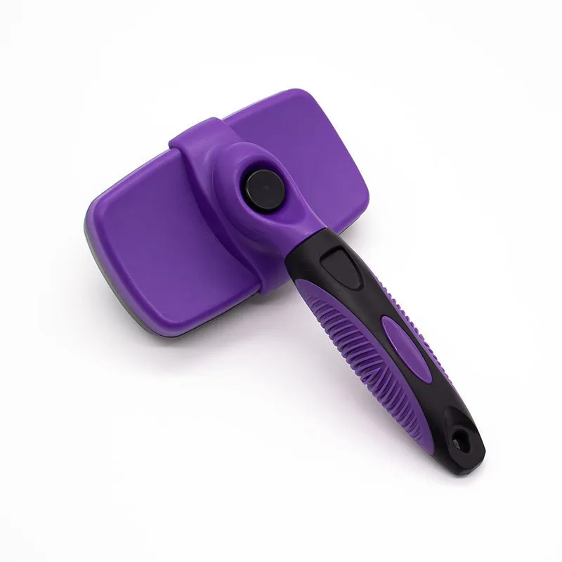 dog comb Wholesale Eco-Friendly Pet Comb for Cats Cross Border Design for Needle Dog Hair Made of Plastic and Cotton