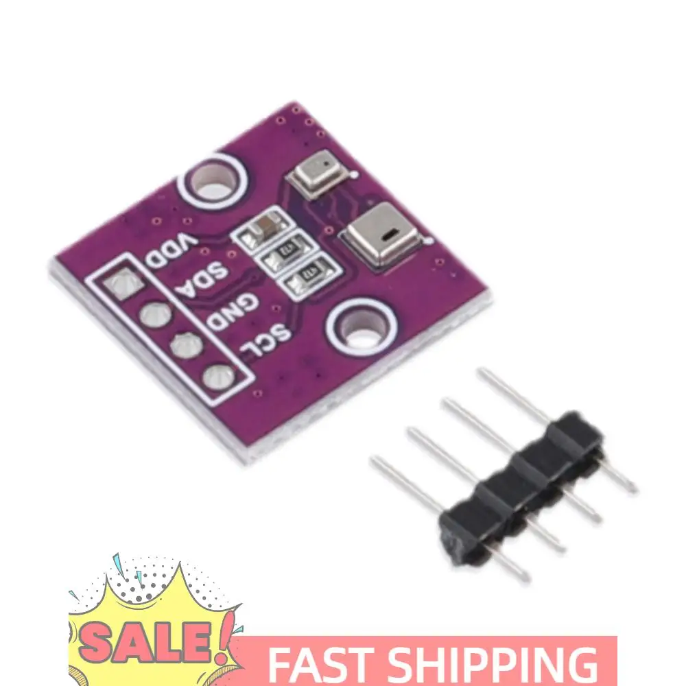 AHT20 + BMP280 درجة الحرارة الرطوبة وحدة ضغط الهواء عالية الدقة درجة الحرارة الرطوبة استشعار الضغط الجوي 2-5 فولت #1