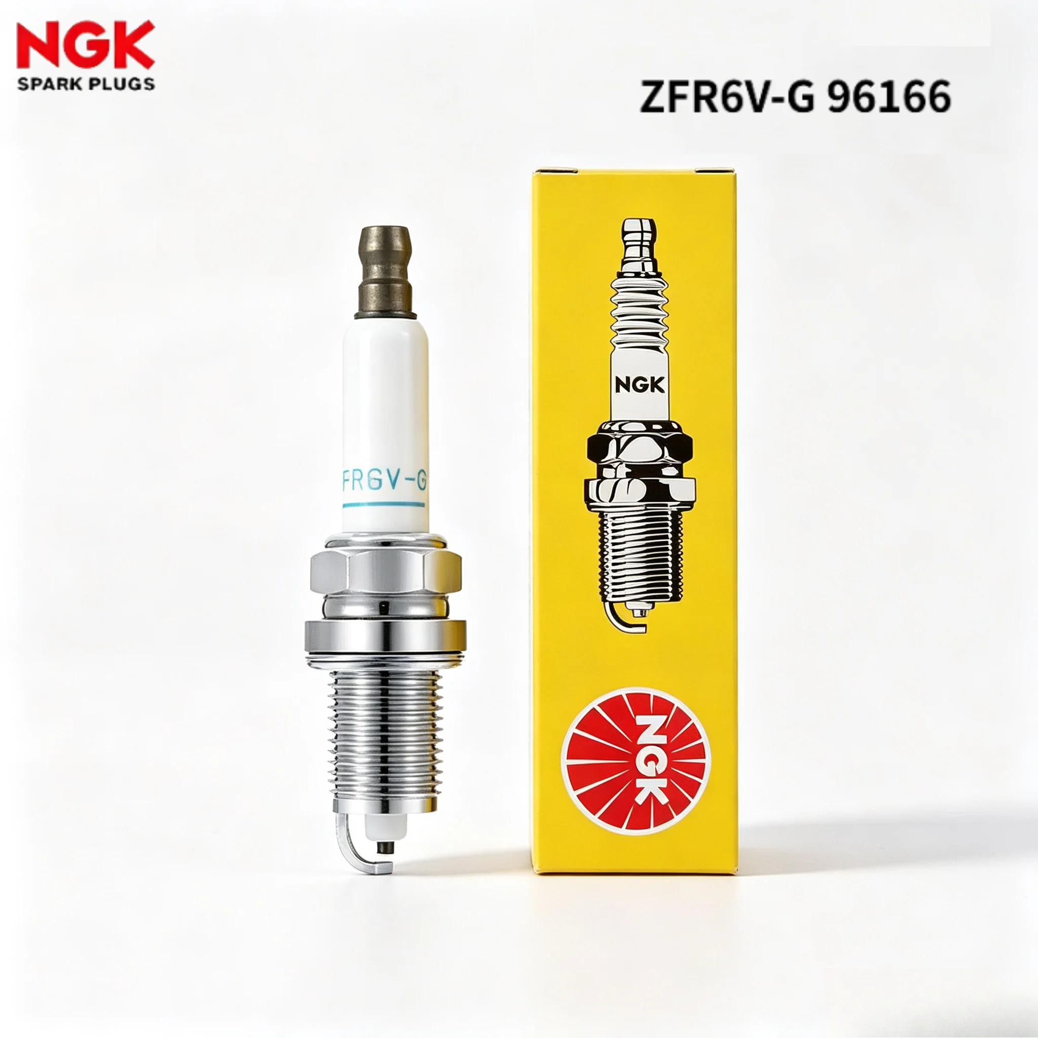 1Pc NGK Nickel Spark Plug ZFR6V-G 96166 Fit for Baojun 630 Bestune B30 B50 B70 NA Engine Parts