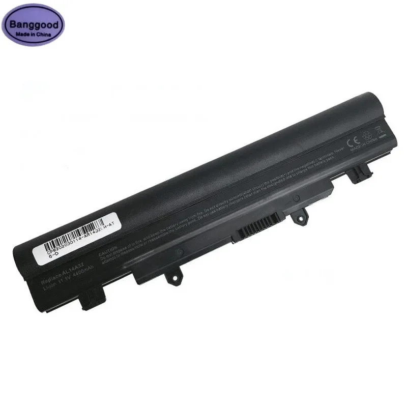 

11.1V 4400mAh AL14A32 Laptop Battery for ACER Aspire E5-572G E14 E5-551G E15 421 E5-471G-39TH EXTENSA 2510 V3-472 572 Series