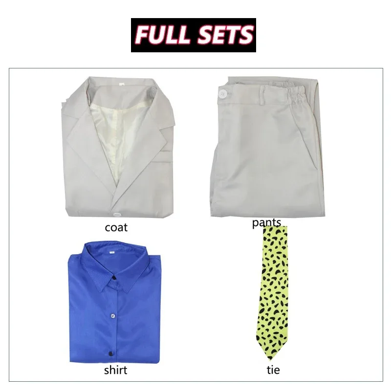 

Аниме Jujutsu Kaisen Nanami, костюм, парик Kento, наряд для косплея, униформа, костюмы для взрослых, костюмы на Хэллоуин для