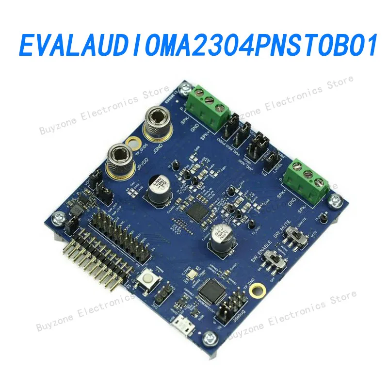 

EVALAUDIOMA2304PNSTOBO1 MA2304PNS, class d audio amplifier, 3 interface boards