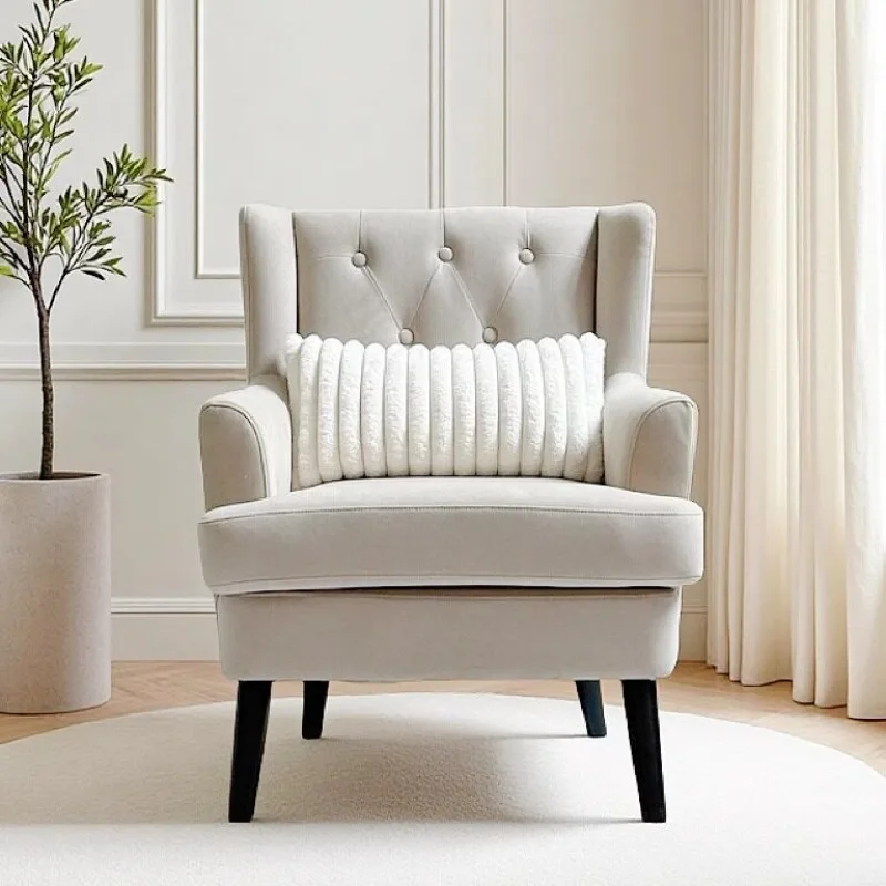 Nordic light luxury velvet sofa, minimalist modern bedroom, leisure beauty salon, fashion store, influencer customizable small c