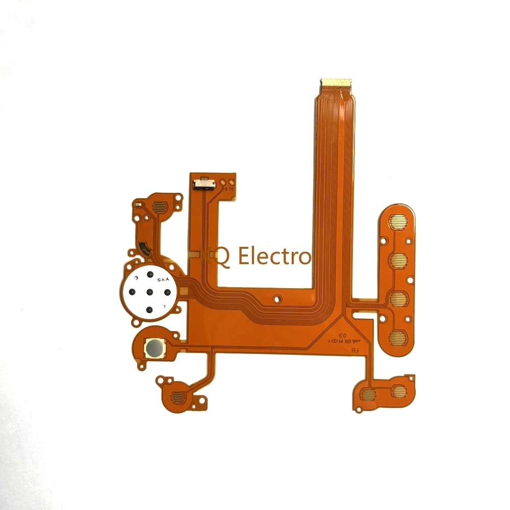 New Keyboard Rear Back Button Cover LCD Flex Cable with socket For Nikon D7000 Camera Part