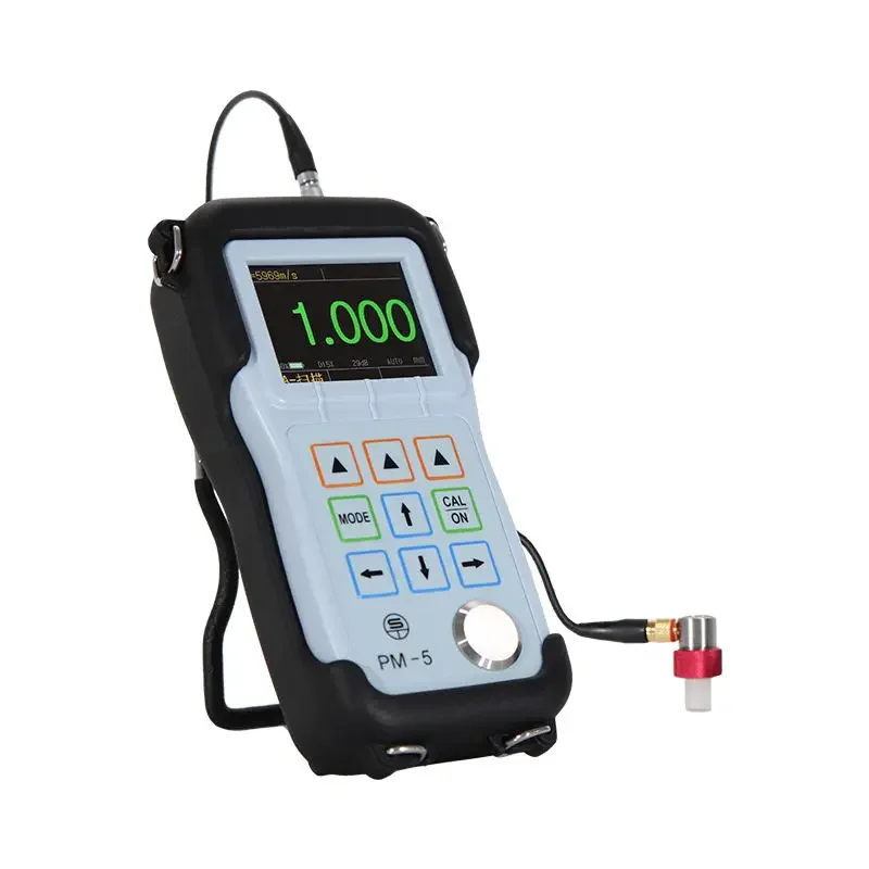 Ultrasonic Thickness meter PM-5 Thin Wall Thickness Gauge  Measuring Low Limit to 0.25mm