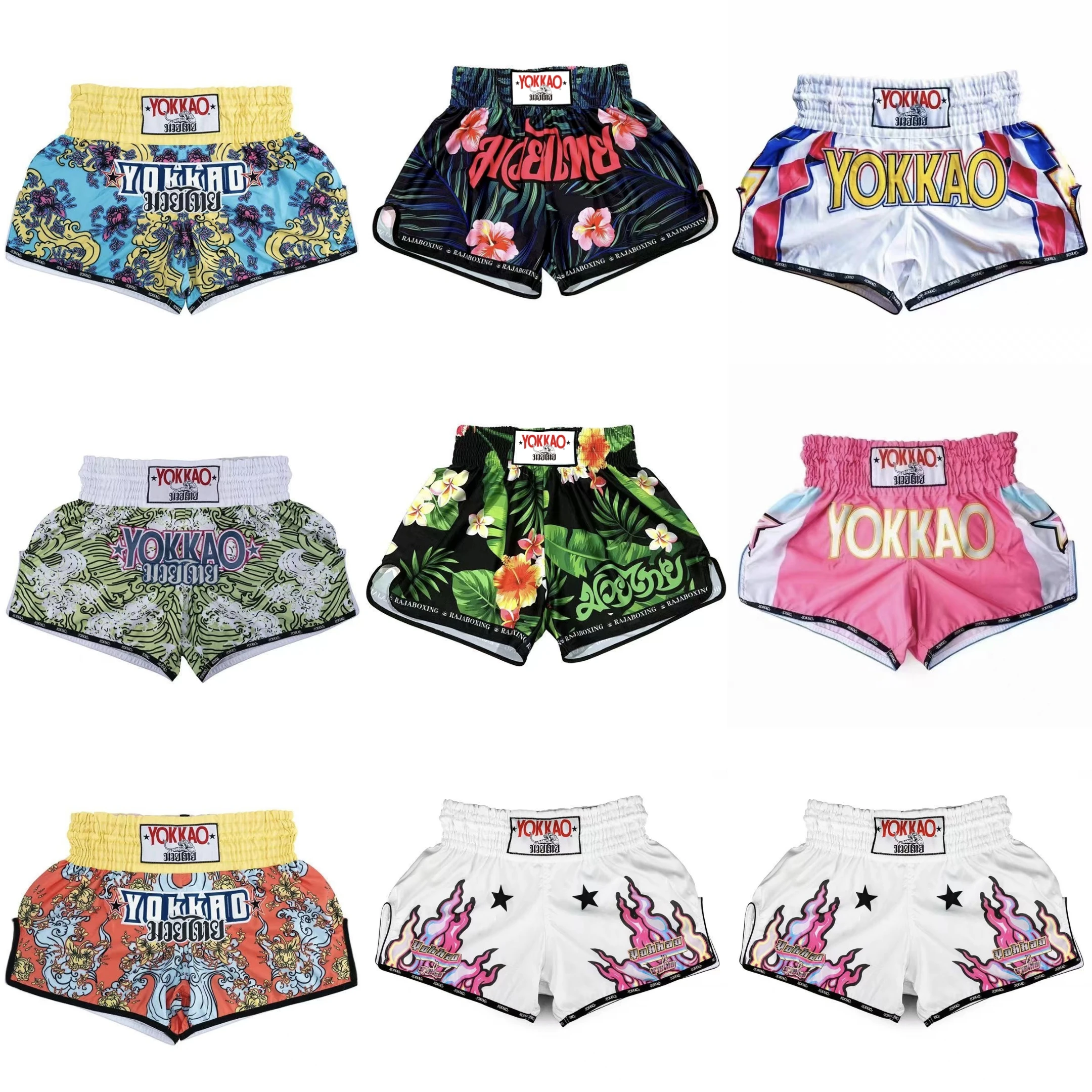 

YOKKAO Тренировочные орты для тайского бокса ММА с аппликацией Qui Dry для взрослых и детей, фитнес-окс, свободная посадка из полиэфирного волокна