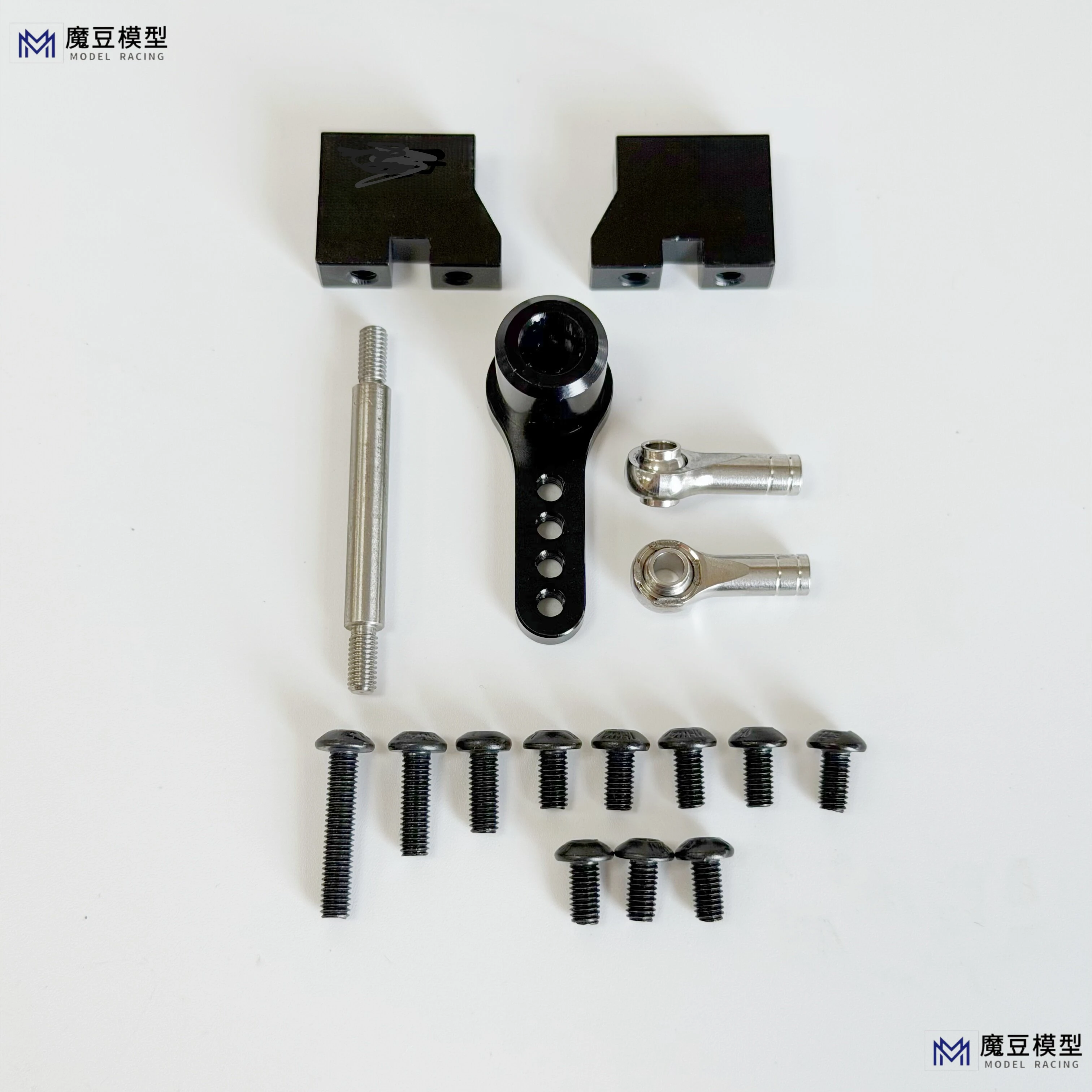 MODO Modell für 1/14 Tamiya Quiet Point Universal-Lenkstange Lenkgestänge DIY Modifiziertes Automodell Magic Bean RC Zubehör – Detail 4