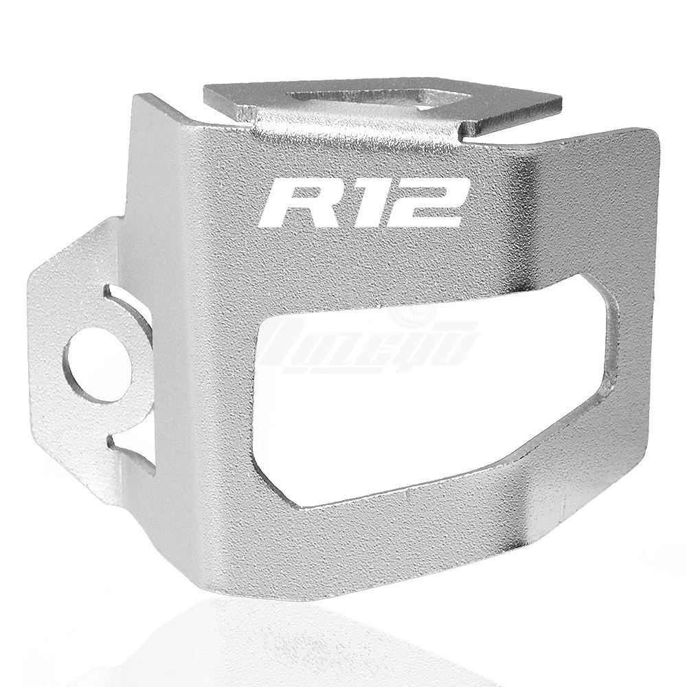 ل BMW R12 R 12 NineT R12S R 12S 2024 2025 2026 دراجة نارية الخلفية سائل الفرامل خزان حامي غطاء حماية غطاء الملحقات