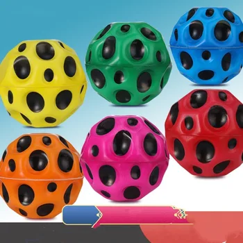 뉴 문 스톤 볼 손목 탄성 볼 슬링, 어린이 손 던지기, 풀백 볼 릴리프 아티팩트, 크리에이티브 엔터테인먼트