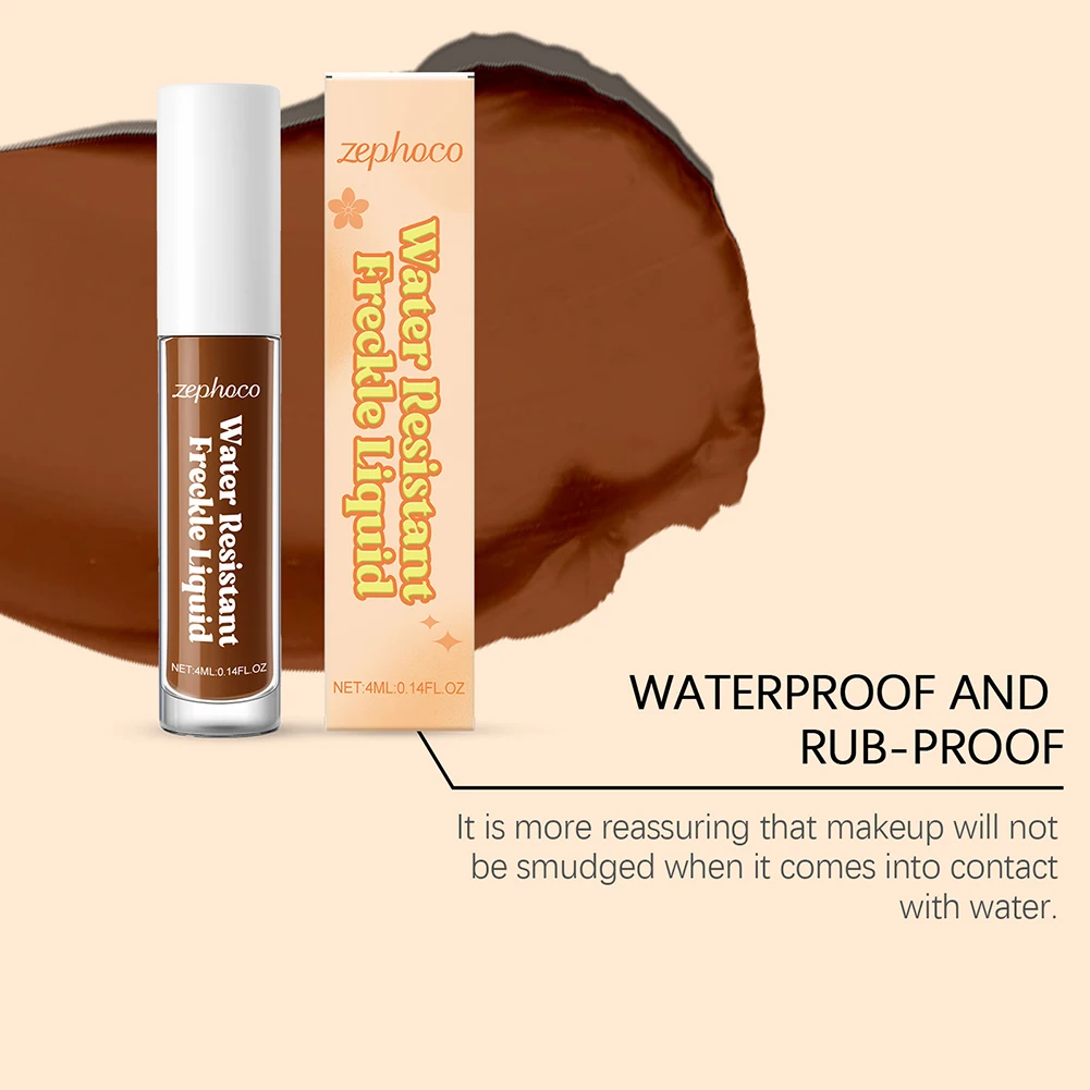 防水リアルなそばかす美容ツール、スムージング顔料そばかすペン、デイリーメイクアップ用