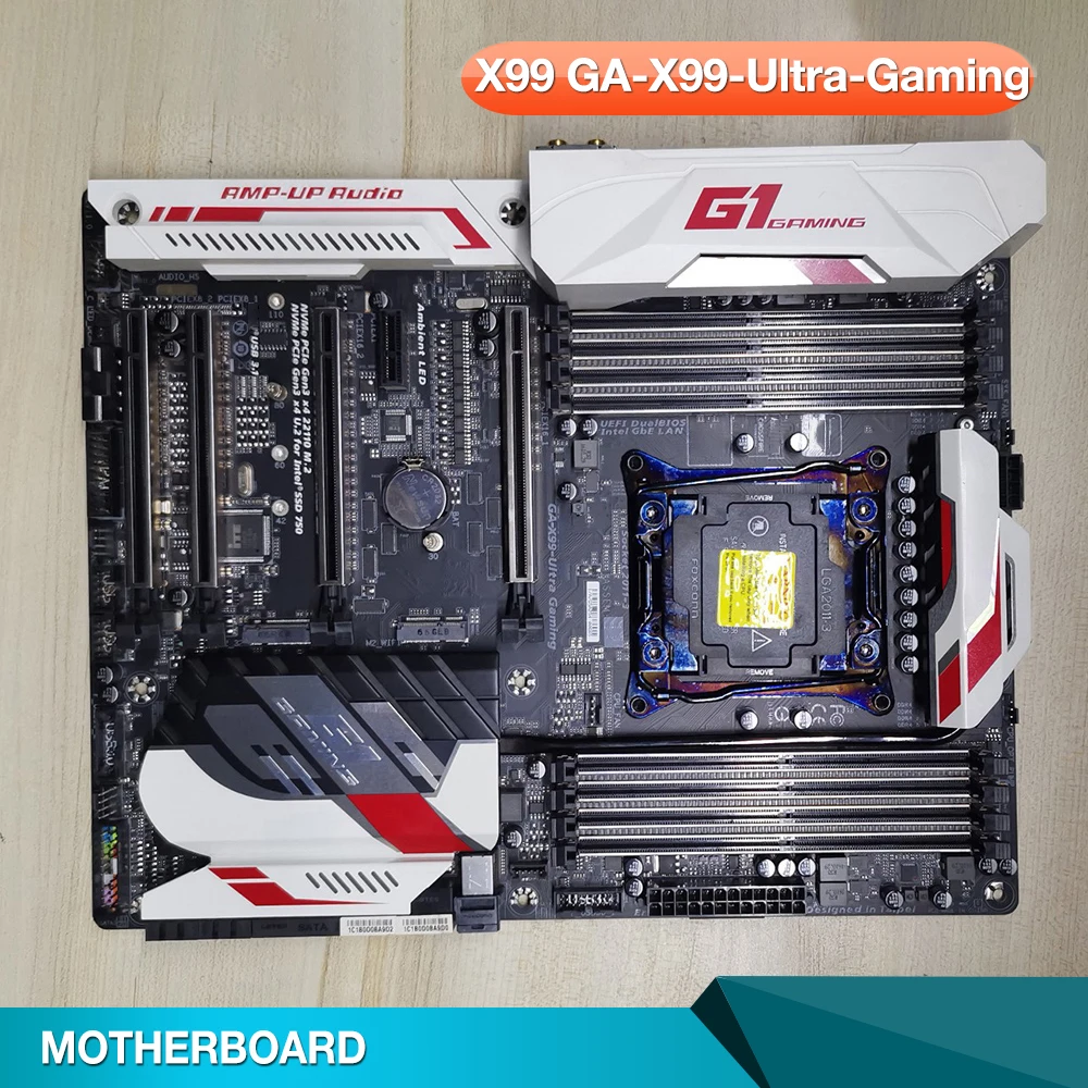 X99 GA-X99-Ultra-Gaming For Gigabyte LGA 2011-V3 DDR4 128GB PCI-E 3.0 ATX Desktop Motherboard PC