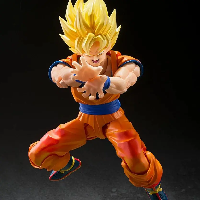 Nouveau figurine Demoniacal Fit Dragon Ball 3.0 Son Goku figurine Dbz Super Saiyan Goku guerrier de l'autre jouet de statue de rivage