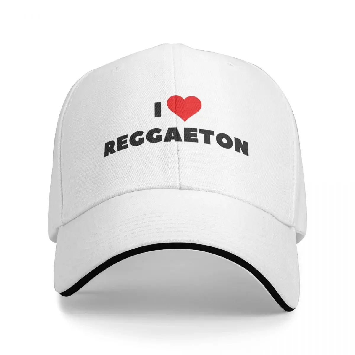 

Кепка I Love Reggaeton, модная Повседневная Бейсболка, Регулируемая Кепка в стиле хип-хоп, летняя Бейсболка унисекс, регулируемая, Polychromatic