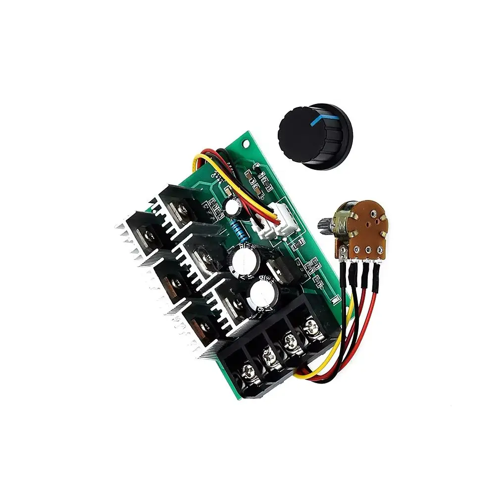 PWM DC Motor Speed Regulator DC 9-55V 40A Motor Speed Controller 2000W High Power Linear Speed Control Module 9V 12V 24V 36V 48V