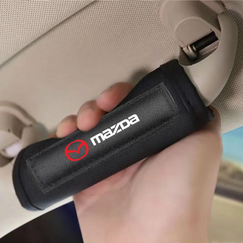 مقبض باب السيارة سقف داخلي درابزين حامي يغطي سحب مسند الذراع قفازات لمازدا 2 3 4 5 6 7 8 9 323 626 CX-3 MX-5 30 RX-8