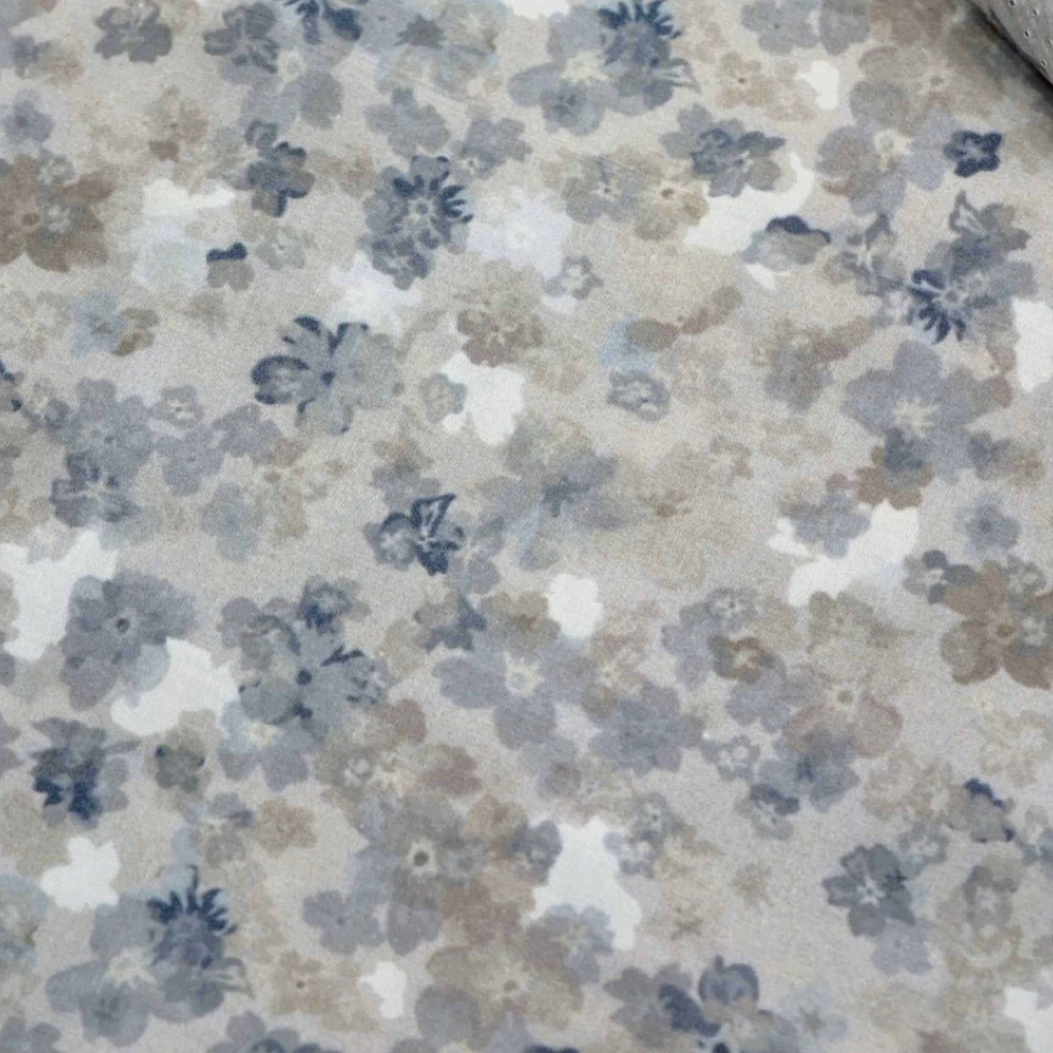 145x50cm Soft Hued Watercolor Floral Printed 100% Cotton Fabric Create For Home wear Kids Women Shirt Dress Materia