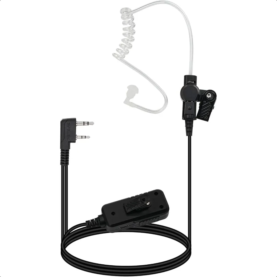 

Retevis AI Active Noise Cancelling Two Way Radio Headset Rechargeable for RT22 RT21 H777H RT68 Compatible with Pxton Baofeng BF