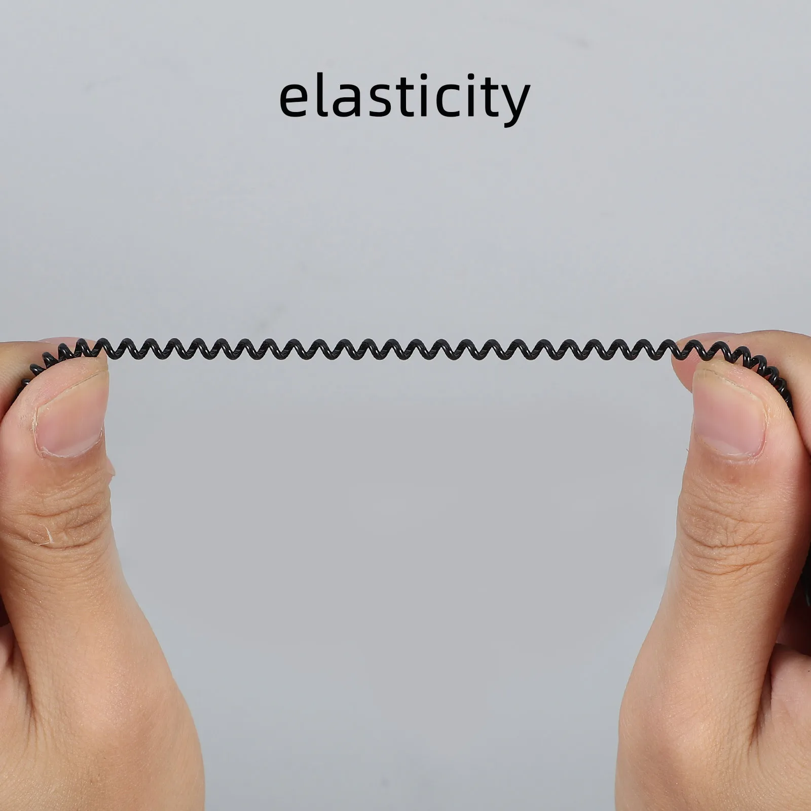 

6pcs Silicone Pen Holder Necklace Retractable Anti Loss Lanyard for Tools Teachers Doctors Black