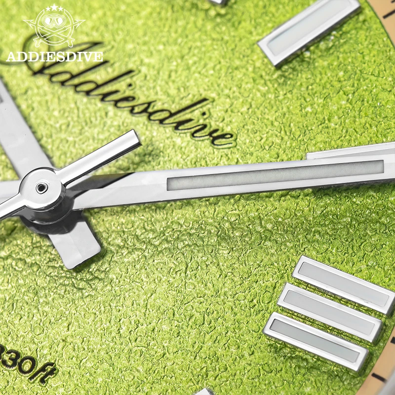 ADDIESDIVE Элегантные женские часы с улучшенным сапфиром 36 мм Кварцевые наручные часы BWG9 Ультра-яркие светящиеся водонепроницаемые модные часы 100 м