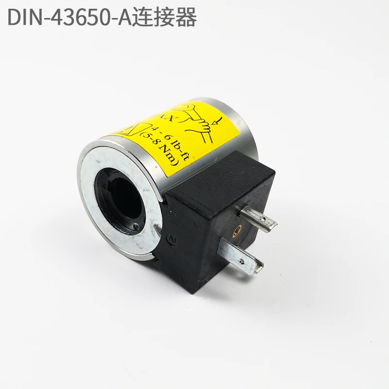 Válvula solenóide rotativa refrigerada a ar para caminhão, bobina, guindaste, empilhador, válvula de cartucho rosqueado, eletroímã