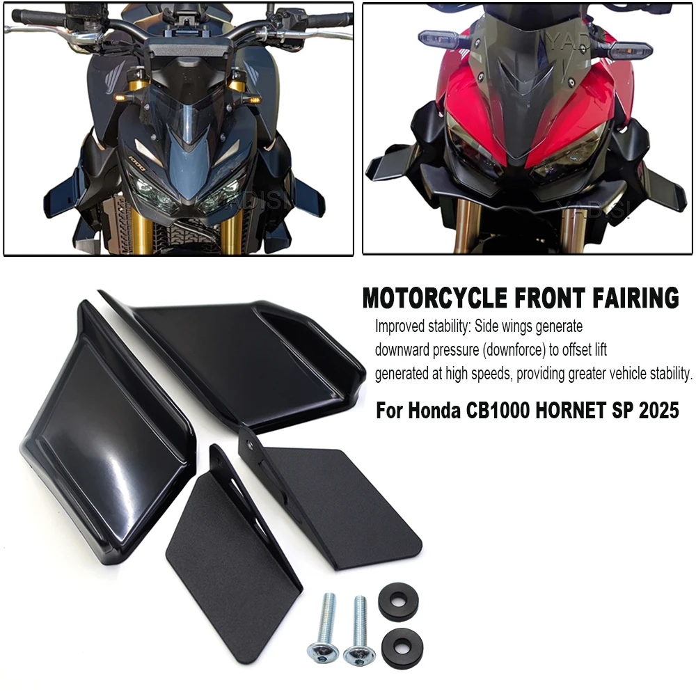 

Передний обтекатель мотоцикла, крылышки, боковое крыло, боковой спойлер, защитная крышка для Honda CB1000 cb1000 HORNET SP 2025