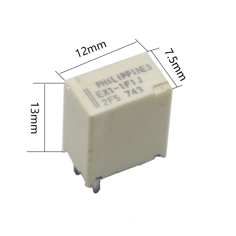 【10-1PCS】EX1-1F1J 5pins Automotive on-board circuit board relay EX1-2U1J