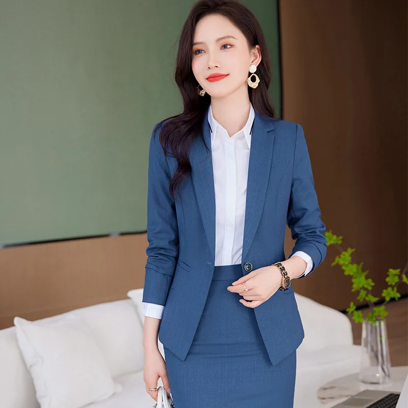 High-End Jewelry Hotel Great Hall Manager Store Manager Foreman Front Stage Work Wear Clothes Women's Suits Business Wear High-E