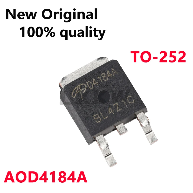 10-50/PCS Neue Original D4184A AOD4184A TO-252 N-kanal Feldeffekttransistor Auf Lager