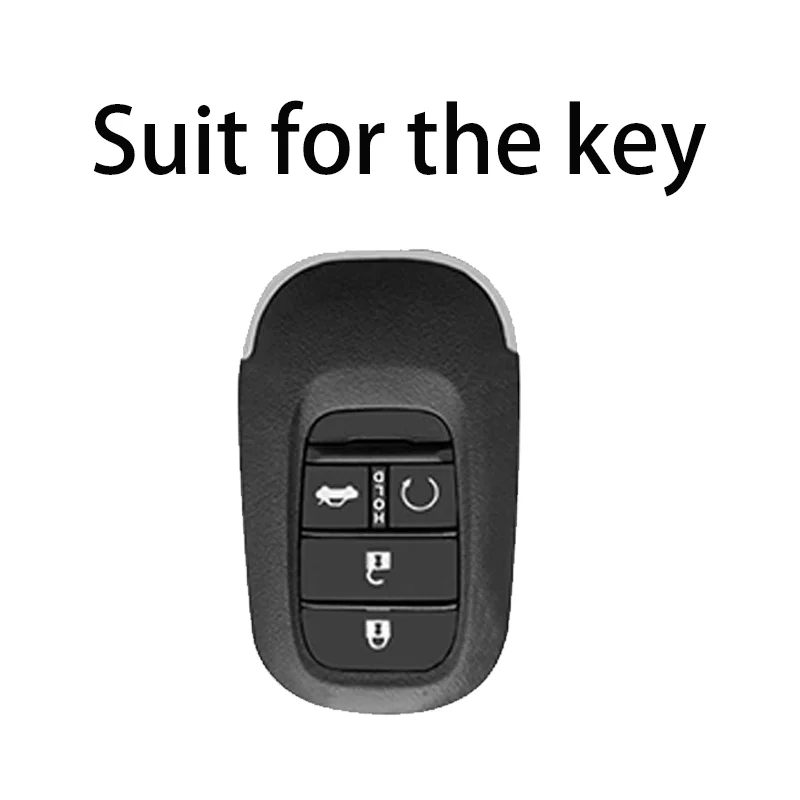 Pink Tpu Key Case for Honda STEPWGN Odyssey Freed Elysion 2023 2024 4 Button Remote Car Key Cover Holder Keychain Accessories