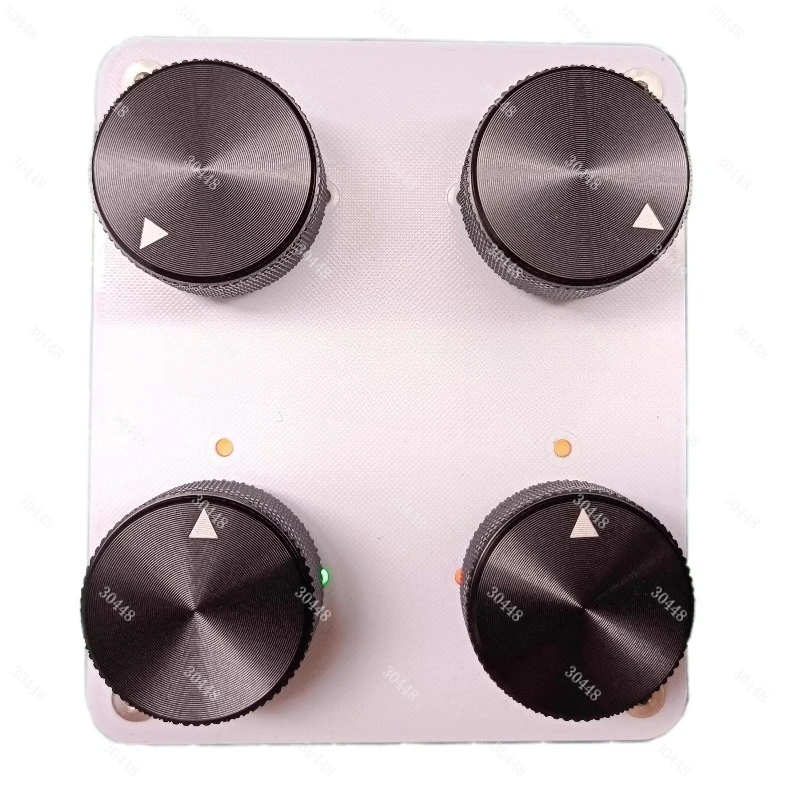 Mini 4-Knob USB-C MIDI Controller Assignable CC Rotary Encoder Volume Mixer For DAW Plugin Automation VST Control