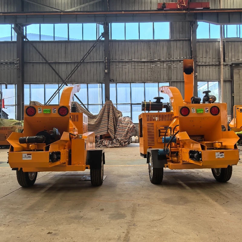 

35hp Wood Grinder Machine Branch Crusher Machine Wood Chipper Industrial 6-Inch Log Processing