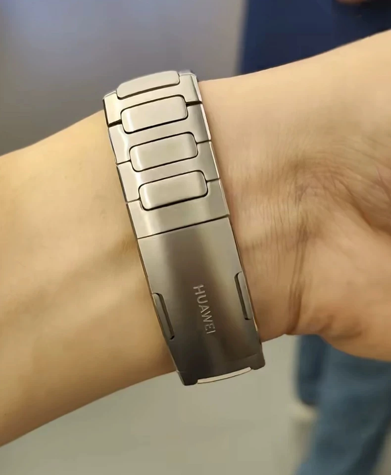 Huawei Originele Titanium Band voor Huawei Horloge 5 42mm, 45g Titanium Horlogeband voor Huawei Horloge 5 42mm Smartwatch Accessoires